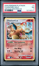 2009 Pokemon Platinum Arceus Arceus-Cracked Ice Charizard-Holo 7 PSA #1