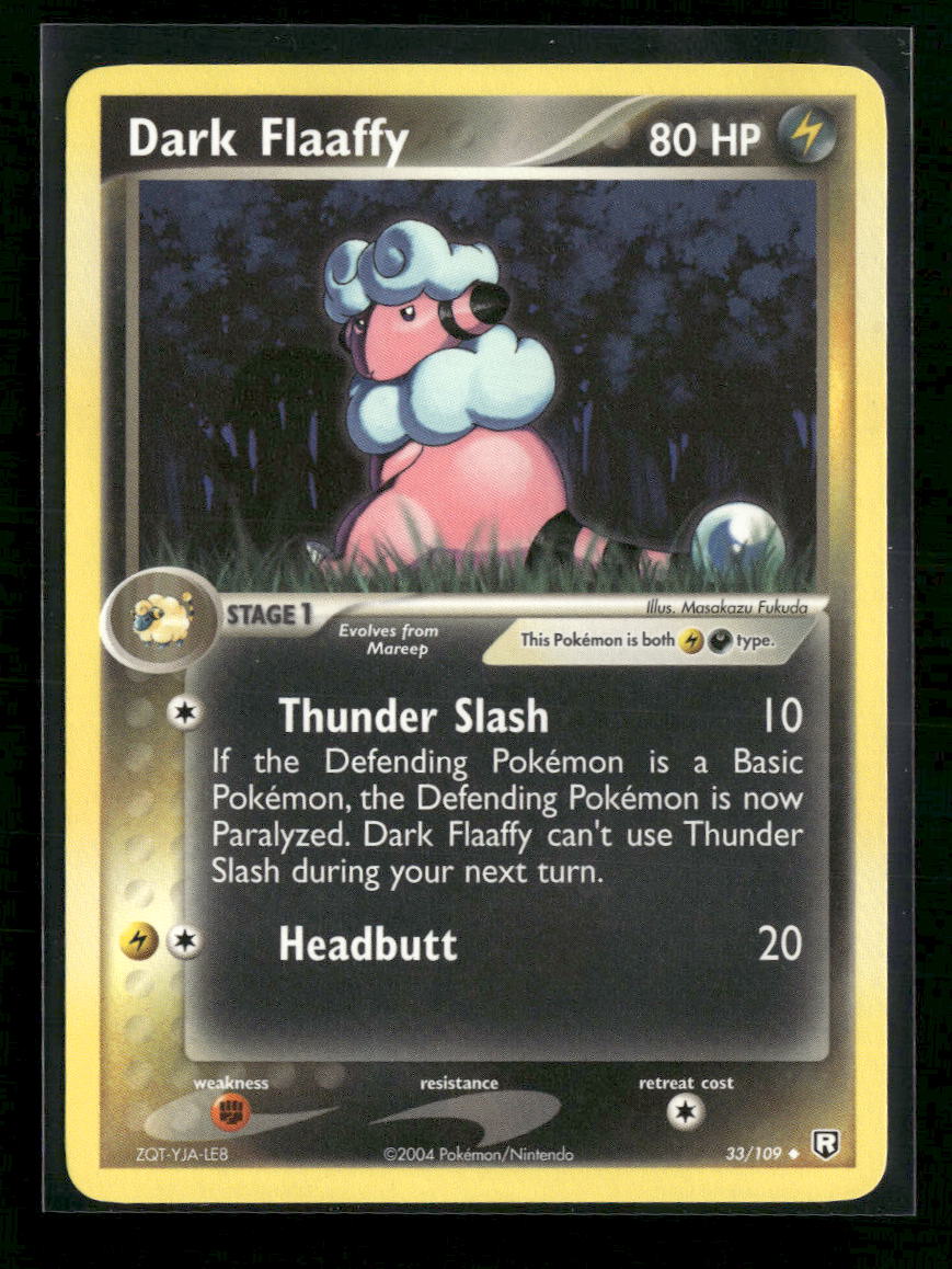 Team Rocket Returns Dark Flaaffy #33/109