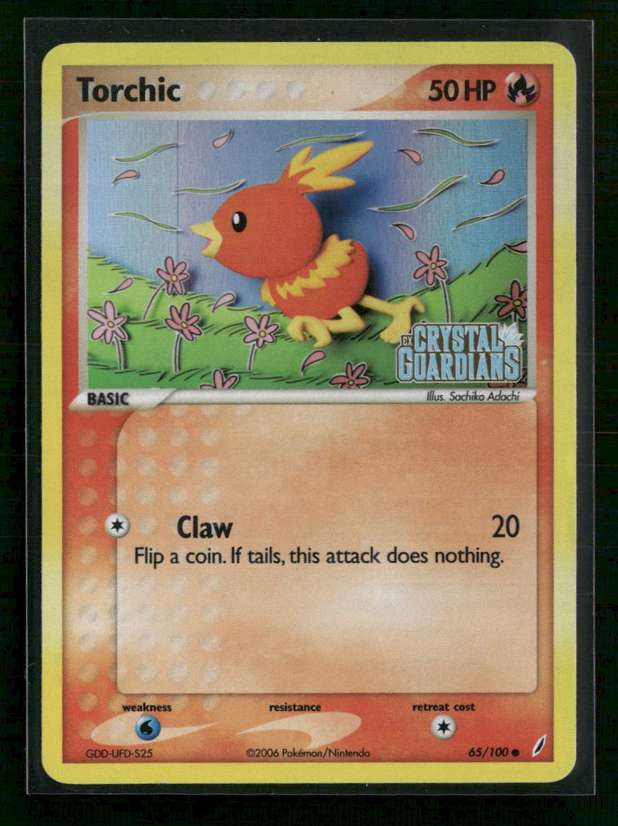 Crystal Guardians Torchic #65/100