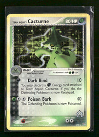 Team Magma vs Team Aqua Team Aqua's Cacturne #1/95