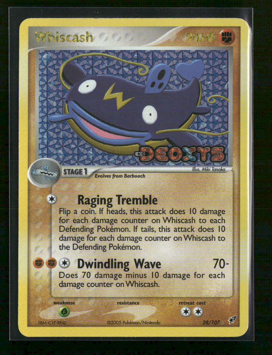 Deoxys Whiscash #28/107
