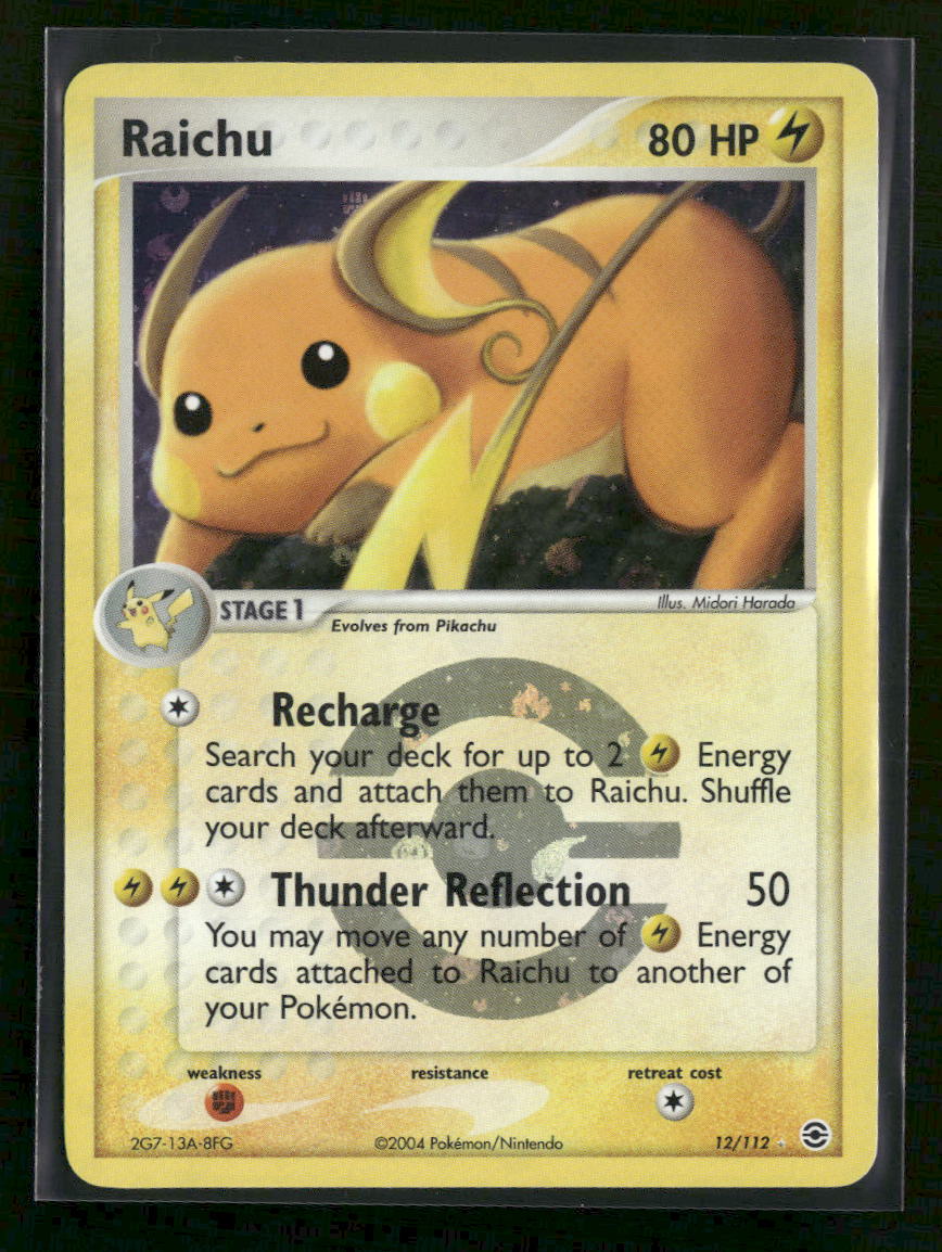 FireRed & LeafGreen Raichu #12/112