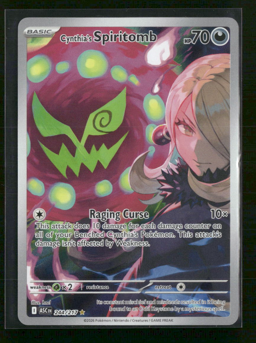 ME: Ascended Heroes Cynthia's Spiritomb #244/217