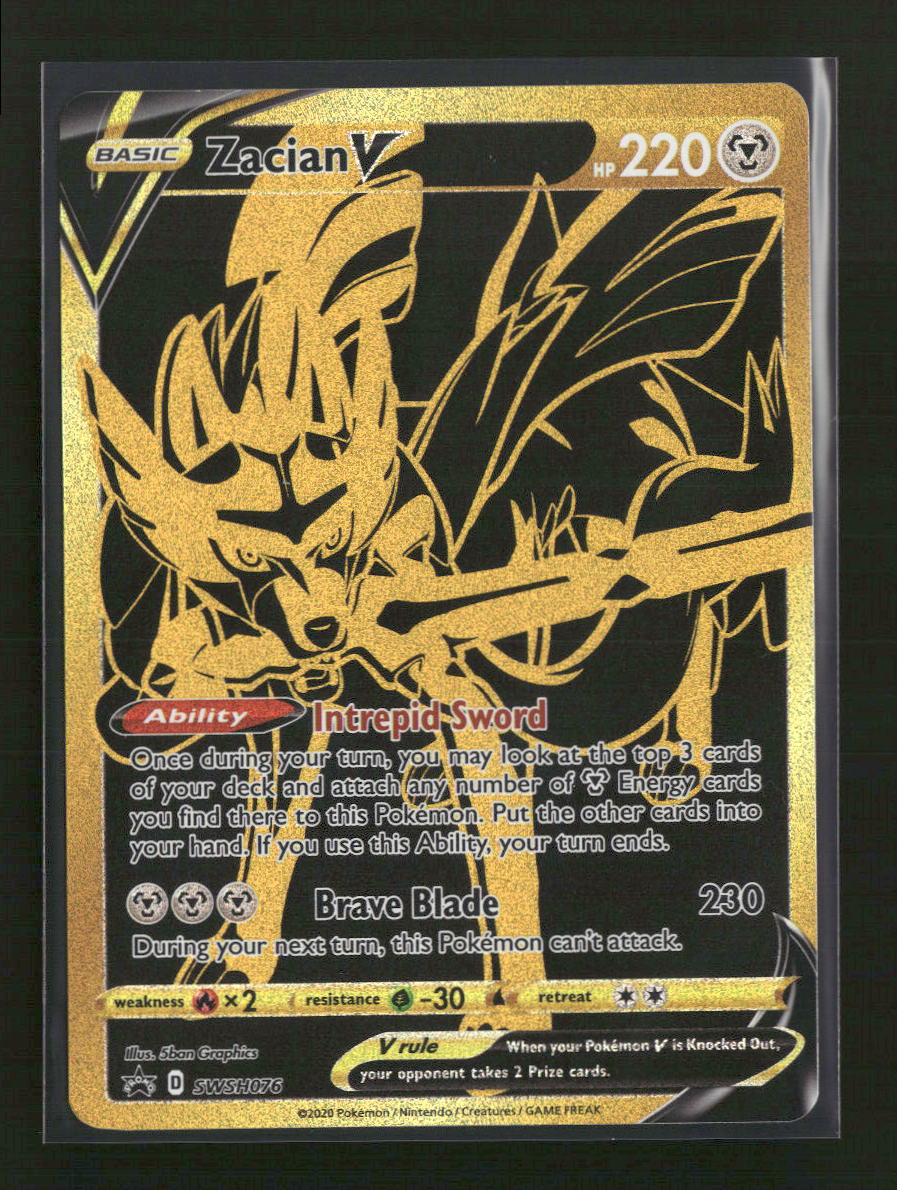 SWSH: Sword & Shield Promo Cards Zacian V #SWSH076