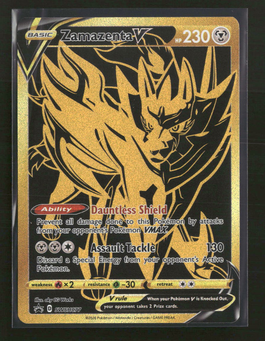 SWSH: Sword & Shield Promo Cards Zamazenta V #SWSH077