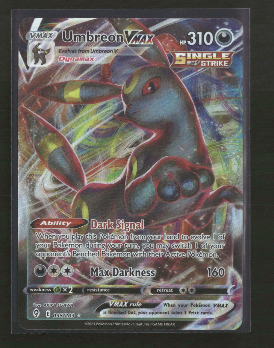 SWSH07: Evolving Skies Umbreon VMAX #095/203