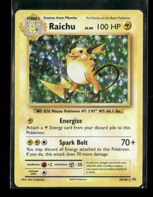 XY - Evolutions Raichu #36/108