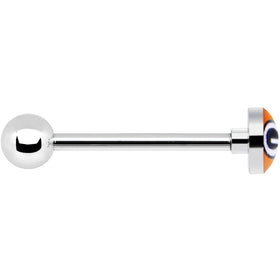 Officially Licensed NFL Green Bay Packers Barbell Tongue Ring