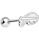 Officially Licensed NFL Cut Out Buffalo Bills Barbell Tongue Ring
