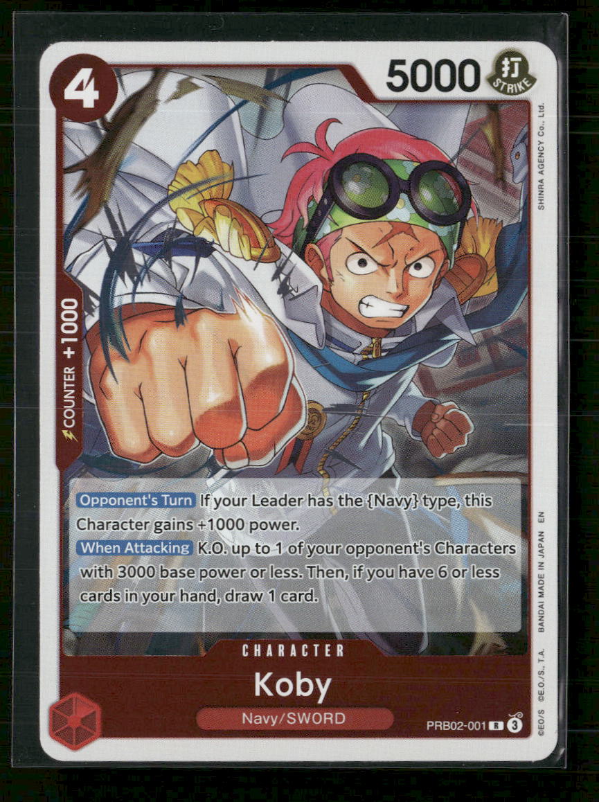 Premium Booster -The Best- Vol. 2 Koby #PRB02-001