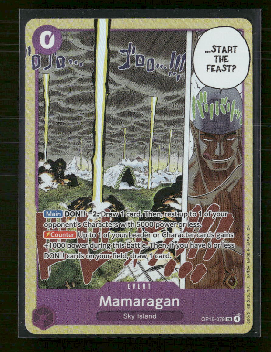 Adventure on Kami's Island Mamaragan #OP15-078
