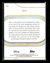 2025 Topps Chrome Disney Kaa #109Yellow Refractor /275