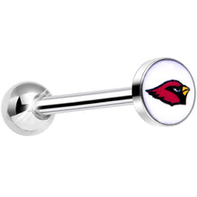 Officially Licensed NFL Arizona Cardinals Barbell Tongue Ring
