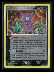 Crystal Guardians Sableye Reverse Holofoil #10/100 *Damaged*