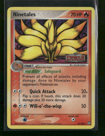Power Keepers Ninetales Reverse Holofoil #19/108