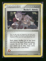 Team Rocket Returns Rocket's Admin. Reverse Holofoil #86/109
