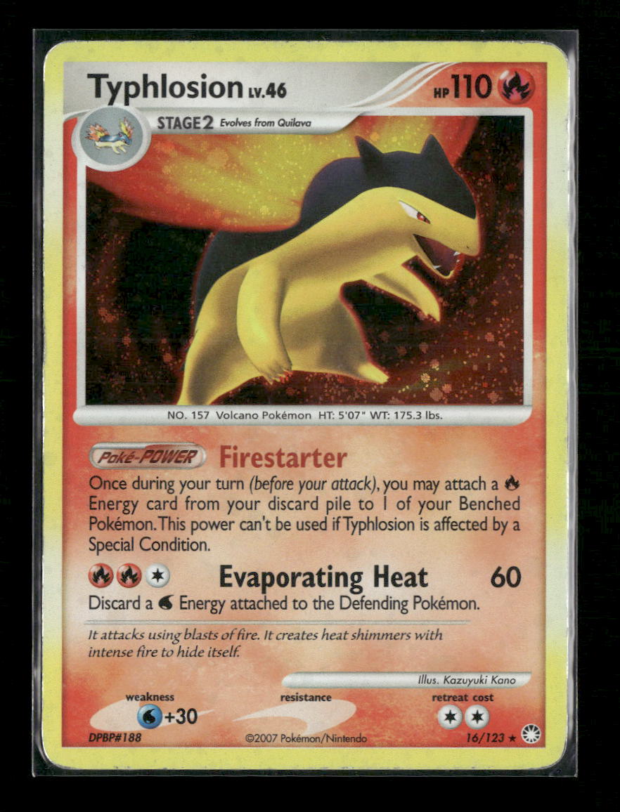 Mysterious Treasures Typhlosion #16/123
