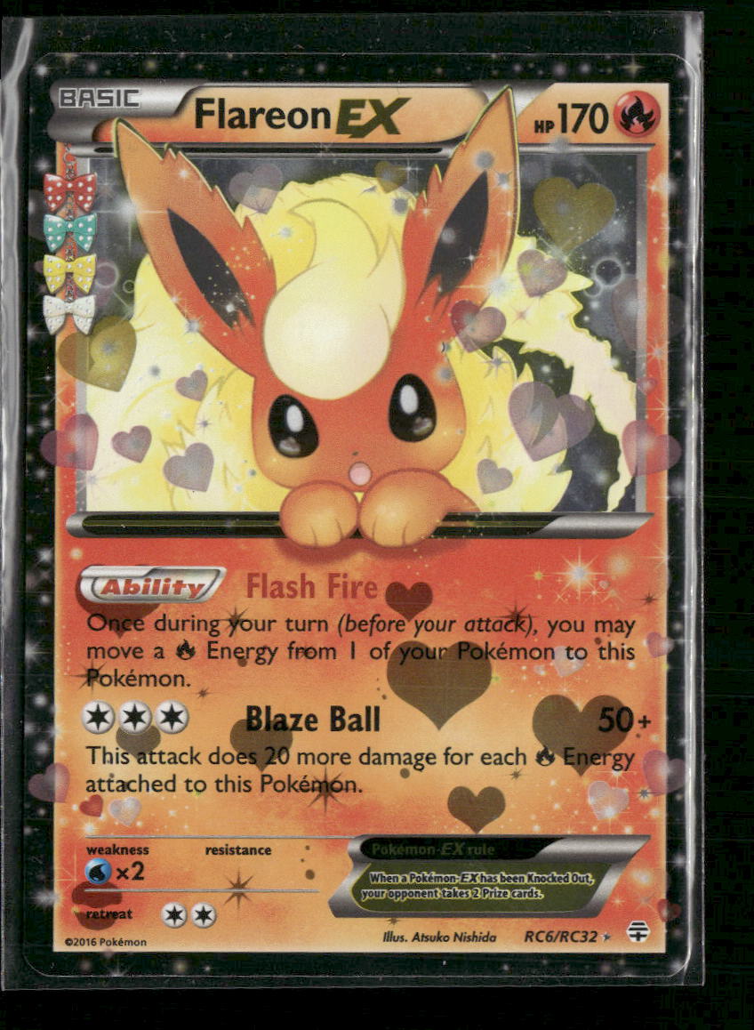 Generations: Radiant Collection Flareon EX #RC6/RC32