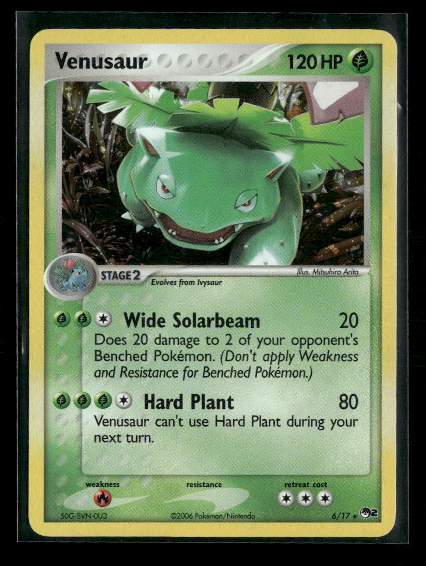 POP Series 2 Venusaur Holofoil #006/017