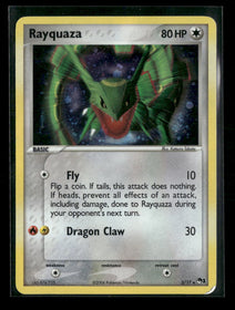 POP Series 1 Rayquaza Holofoil #003/017 *Damaged*