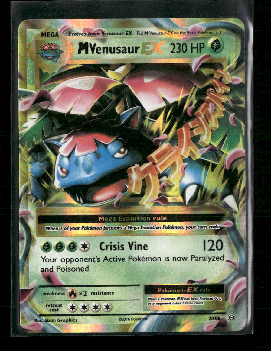 XY - Evolutions M Venusaur EX #2/108
