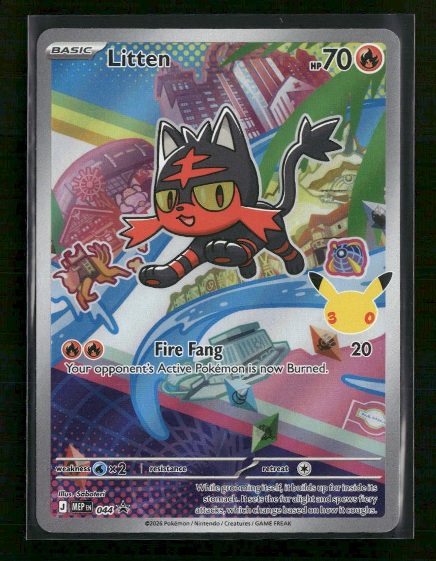 ME: Mega Evolution Promo Litten #044