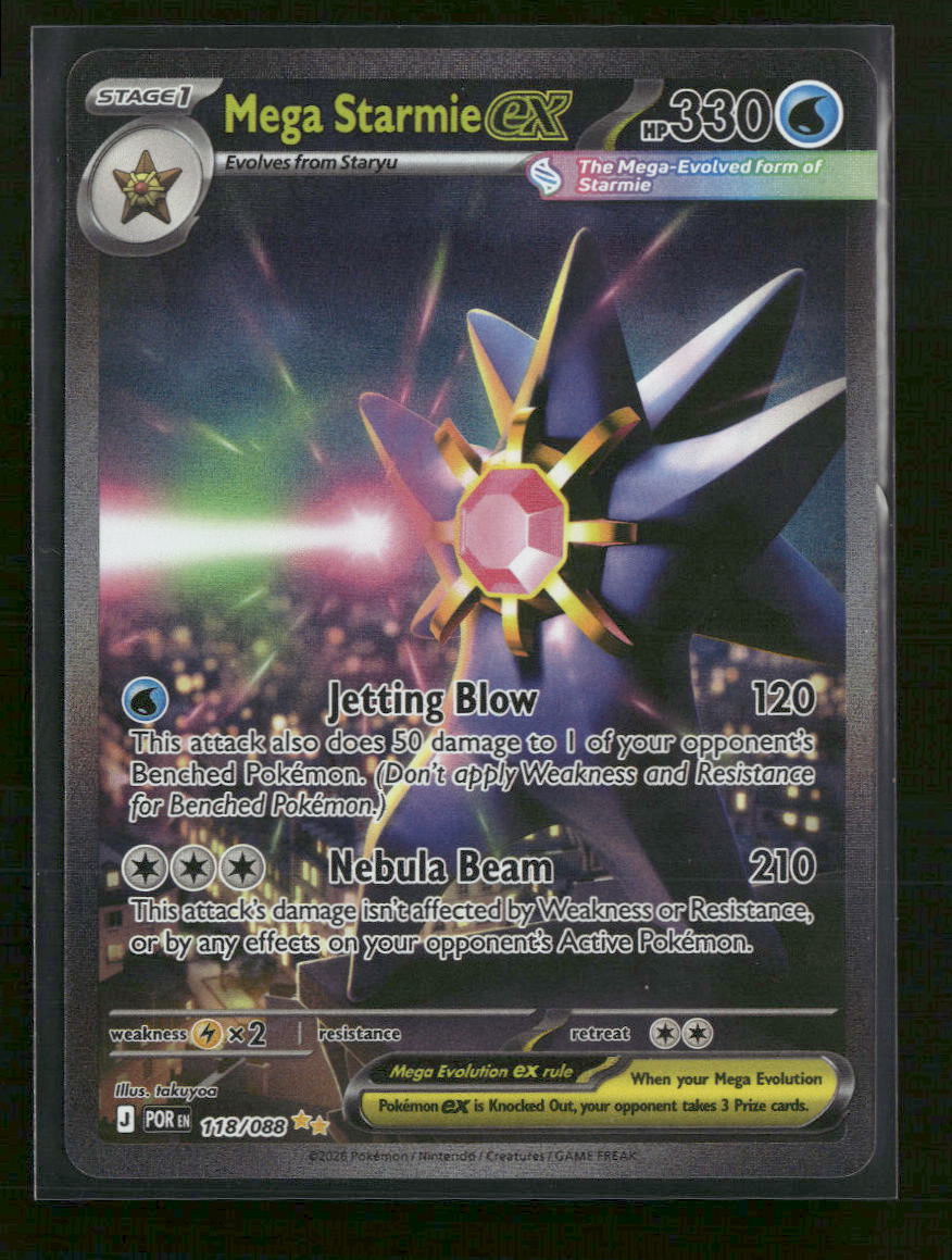 ME03: Perfect Order Mega Starmie ex #118/088