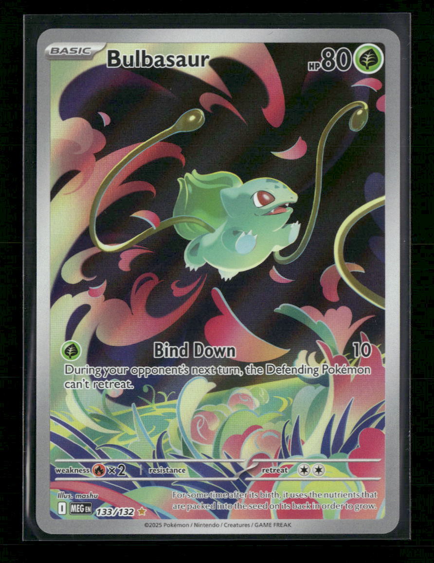 ME01: Mega Evolution Bulbasaur #133/132