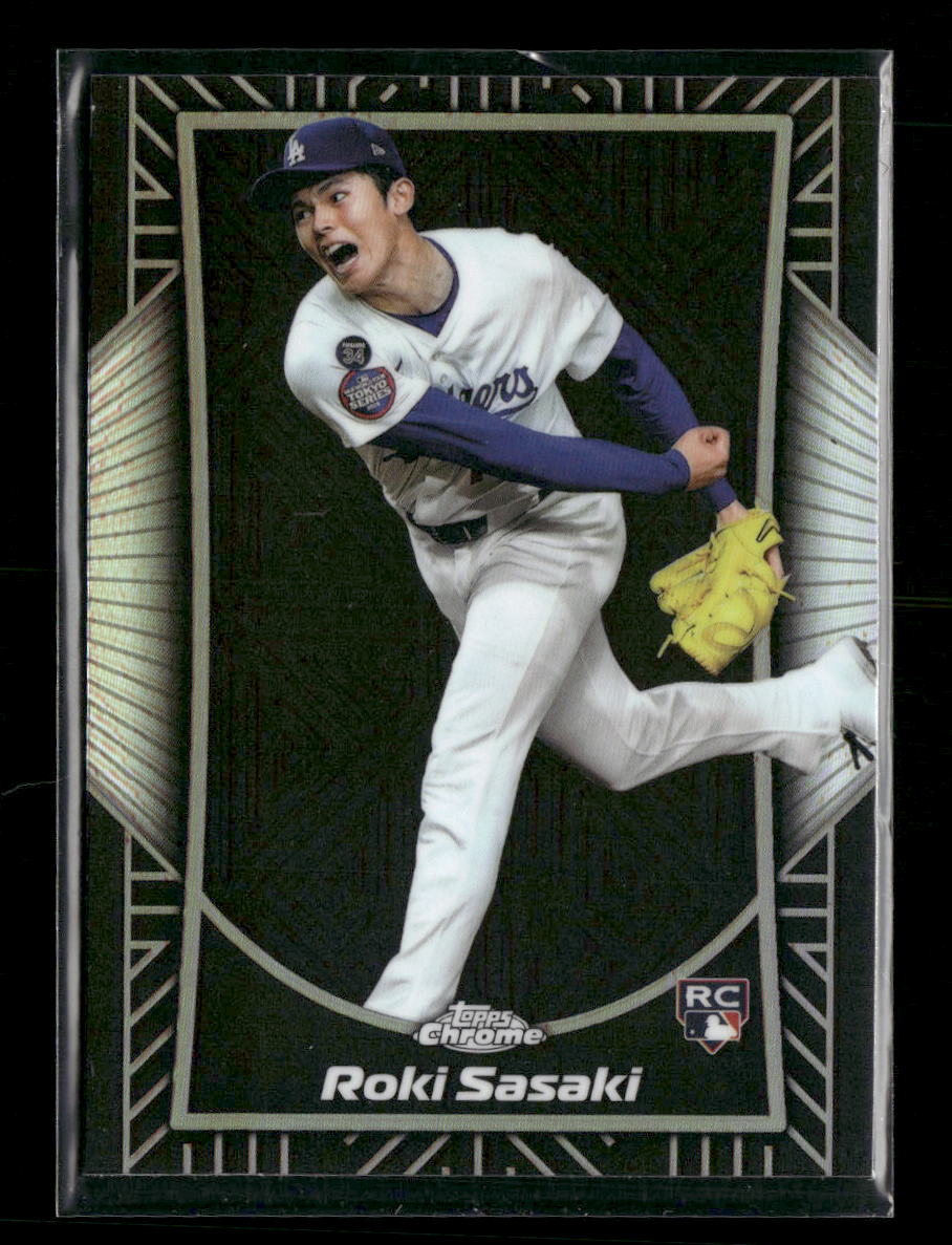 2025 Topps Chrome Shadow Etch Roki Sasaki #SE-15