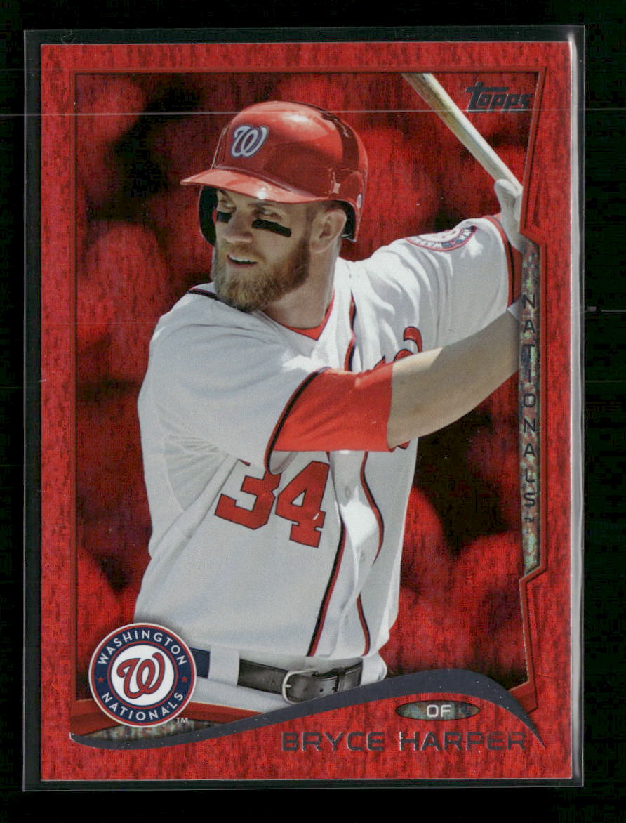 2014 Topps Red Foil Bryce Harper #100