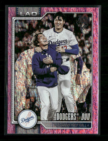 2026 Topps Pink Holo Foil Dodgers Duo #265
