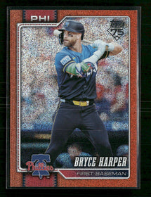 2026 Topps Orange Sandglitter Bryce Harper #/25 #250