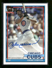 2026 Topps Baseball 35th Anniversary Andre Dawson Auto #91A-AD