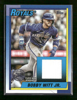 2025 Topps Update 35th Anniversary Relics Bobby Witt Jr. #90RU-BW
