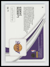 2023-24 Panini Immaculate Collection Blue LeBron James #/25 #92