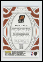 2023-24 Panini Immaculate Collection Immaculate Blockchain Kevin Durant #/25 #6
