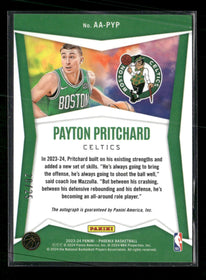 2023-24 Panini Phoenix Ascension Blue Payton Pritchard #/25 Auto #AA-PYP