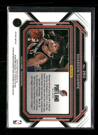 2022-23 Panini Prizm Fast Break Shaedon Sharpe #250