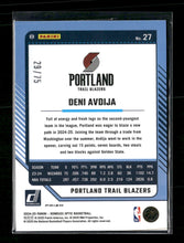 2024-25 Donruss Optic Electricity International Deni Avdija #/75 #27