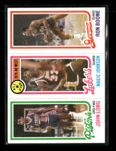 1980-81 Topps John Long / Magic Johnson / Ron Boone AS, CL #18 / 88 / 237