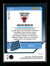 2024-25 Donruss Optic Red Velocity Matas Buzelis Rookie #/299 #271