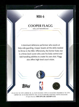 2025-26 Topps Topps Collector Kit Cooper Flagg #NBA-6