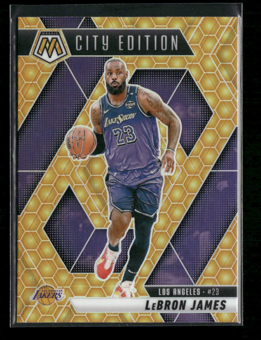 2024-25 Panini Mosaic Honeycomb Mosaic LeBron James #286