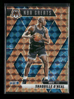 2024-25 Panini Mosaic Bronze Mosaic Shaquille O'Neal #/75 #297