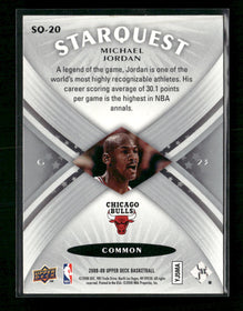 2008-09 Upper Deck StarQuest Michael Jordan #SQ-20