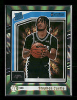 2024-25 Donruss Holo Green Laser Stephon Castle Rookie #244