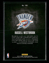 2013-14 Panini Crusade Crusade Blue Russell Westbrook #195