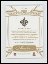 2023 Panini Flawless Derek Carr #/20 #46