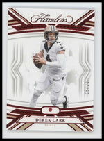 2023 Panini Flawless Derek Carr #/20 #46