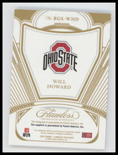 2025 Panini National Treasures Flawless Sapphire Will Howard #/15 Auto #RGS-WHD